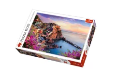Trefl Puzzle Výhled na Manarolu, Itálie / 1500 dílků
