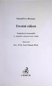 Trestní zákon: dodatek ke komentáři