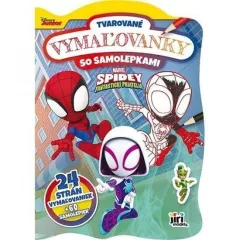 Tvarované maľovanky Spidey