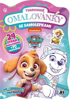 Tvarované omalovánky - Tlapková patrola