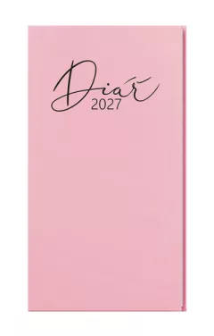 Týdenní diář 2027 Jakub Pastel kapesní růžová
