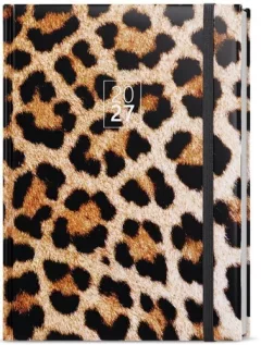 Týdenní diář 2027 Oskar Lamino A5 Leopard