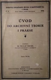 Úvod do archivní teorie i prakse