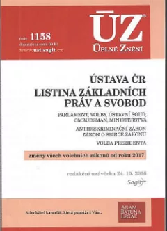 ÚZ 1158 - Ústava ČR, Listina základních práv a svobod