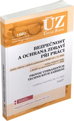 ÚZ 1660 Bezpečnost a ochrana zdraví při práci