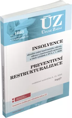 ÚZ 1663 Insolvence, Preventivní restrukturalizace