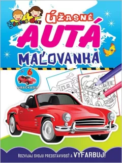 Úžasné autá Maľovanka (slovensky)