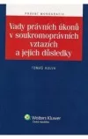 Vady právních úkonů v soukromoprávních vztazích a jejich důsledky