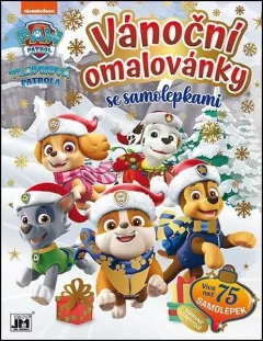 Vánoční omalovánky Tlapková patrola