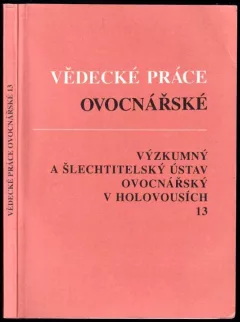 Vědecké práce ovocnářské