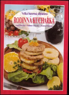 Velká barevná obrazová rodinná kuchařka