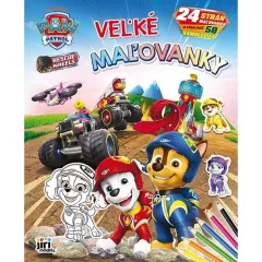Veľké maľovanky Labková patrola