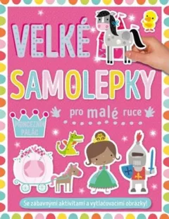Velké samolepky pro malé ruce - Princeznin palác