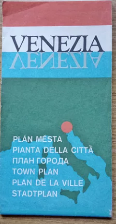 Venezia - plán města