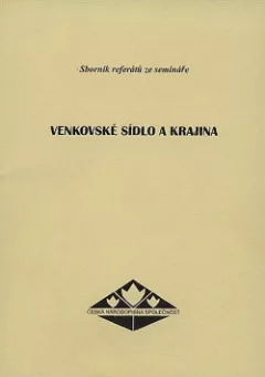 Venkovské sídlo a krajina