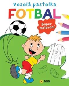 Veselá pastelka Fotbal - Supermalování