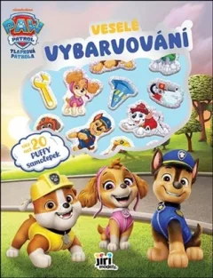 Veselé vybarvování se super samolepkami Tlapková patrola