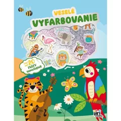 Veselé vyfarbovanie so super samolepkami Zvieratká