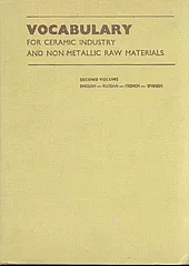 Vocabulary for Ceramic Industry and Non-Metallic Raw Materials