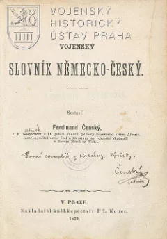 Vojenský slovník německo - český