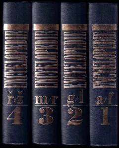Všeobecná encyklopedie ve čtyřech svazcích : Díl 1-4