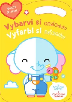 Vybarvi si omalovánku - Slon