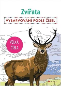 Vybarvování podle čísel Zvířata