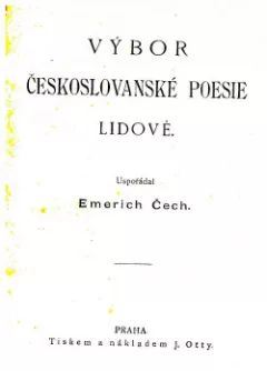 Výbor českoslovanské poesie lidové