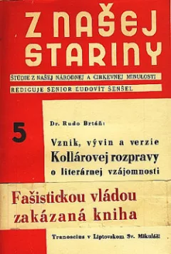 Vznik, vývin a verzie Kollárovej rozpravy o literárnej vzájomnosti