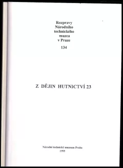 Z dějin hutnictví 23