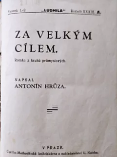 Za velkým cílem