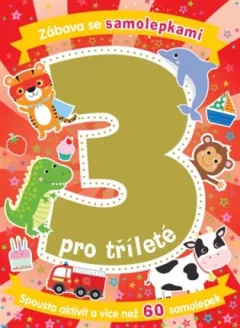 Zábava se samolepkami pro tříleté