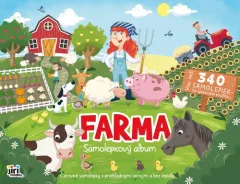 Zabávaj sa a nalepuj zas a znovu! Farma