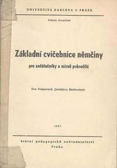 Základní cvičebnice němčiny pro začátečníky a mírně pokročilé