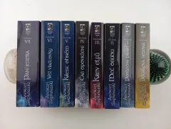 Zaklínač - KOMPLET Díl 1-8 : Poslední přání + Meč osudu + Krev elfů + Čas opovržení + Křest ohněm + Věž vlaštovky + Paní jezera + Bouřková sezóna (...