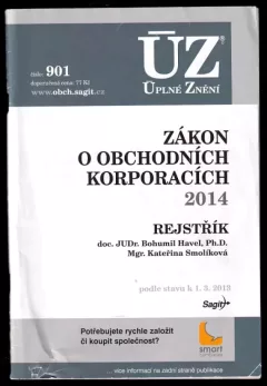 Zákon o obchodních korporacích 2014