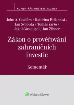 Zákon o prověřování zahraničních investic Komentář