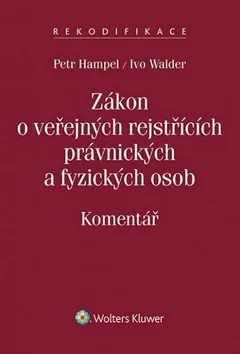 Zákon o veřejných rejstřících právnických a fyzických osob - Komentář