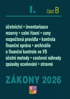 Zákony I/B 2026 Účetní zákony