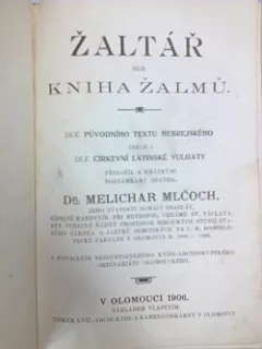 Žaltář neb Kniha Žalmů