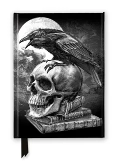 Zápisník Flame Tree. Alchemy: Poe’s Raven (Foiled Journal)