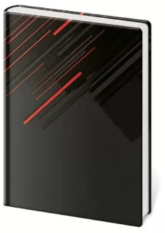 Zápisník Vario A5 linkovaný Red Lines