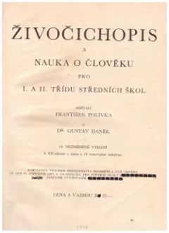 Živočichopis a nauka o člověku