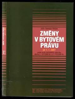 Změny v bytovém právu po 1.1.2007