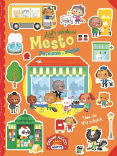 Zošit s nálepkami: Mesto