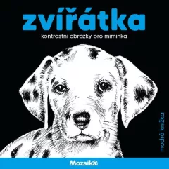 Zvířátka kontrastní obrázky pro miminka