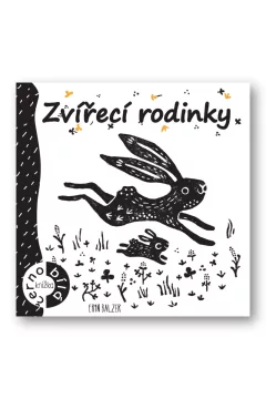 Zvířecí rodinky - Černobílá knížka